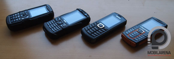 Strapateszt: Sonim XP5300 vs. Samsung B2710 vs. Huawei Discovery vs. Zio Solid S1