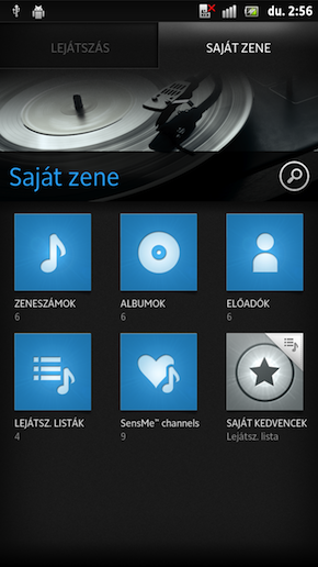Sony Xperia Ion screen shot