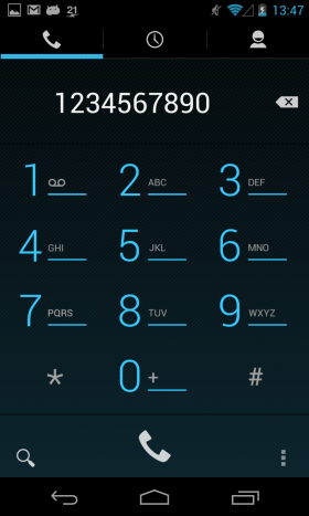 LG Nexus 4 screen shot