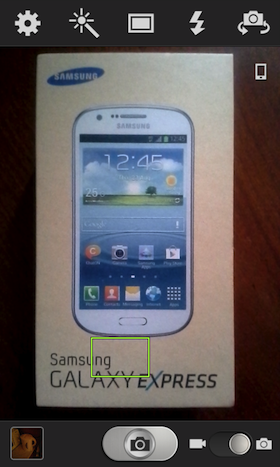 Samsung Galaxy Express screen shot