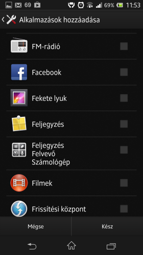 Sony Xperia Z STAMINA mode screen shot
