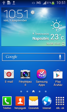 Samsung Galaxy Ace 3 DuoS screen shot