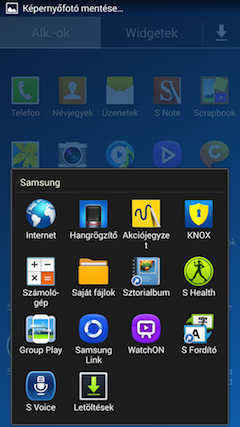 Samsung Galaxy Note 3 screenshot