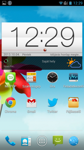 ZTE Grand S Flex screen shot