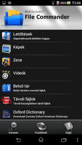 Sony Xperia C screen shot