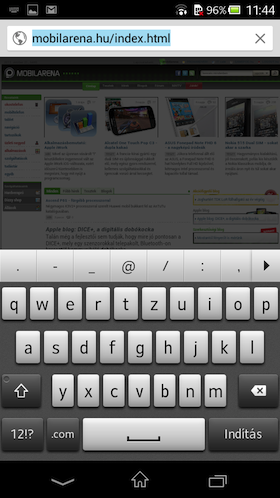 Sony Xperia C screen shot