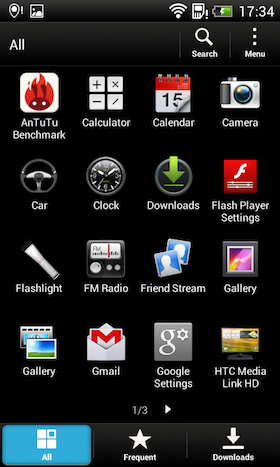 HTC Desire 400 screen shot