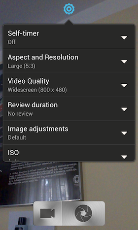 HTC Desire 400 screen shot