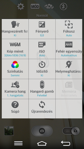 LG G2 mini screen shot