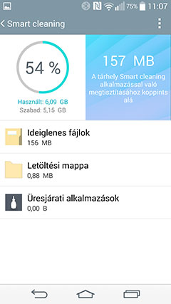 LG G3 Smart Cleaning