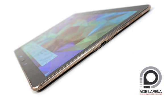 Samsung Galaxy Tab S 10.5 oldalról