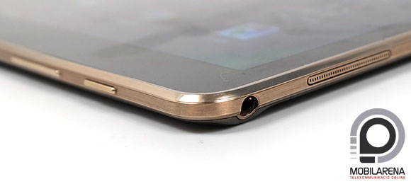 Samsung Galaxy Tab S 10.5 hangszóró és jack