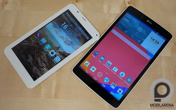 WayteQ 7x Quad vs. LG G Pad 8.0 