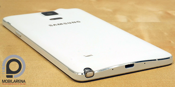 Az S Pen a Samsung Galaxy Note 4 aljáról húzható elő 
