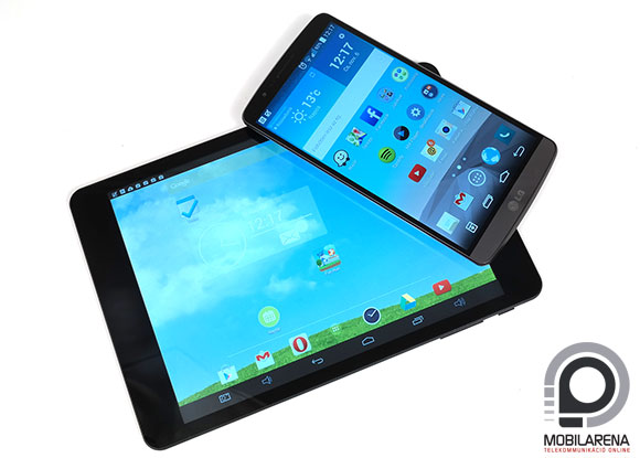 Op3n Dott tablet vs. LG G3