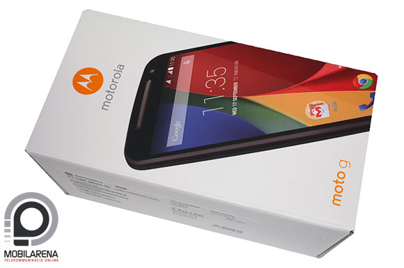 Motorola Moto G (2014) dual SIM doboz