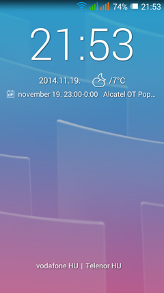 Alcatel One Touch Pop D5 teszt