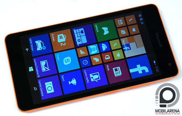 Microsoft Lumia 535 Dual SIM előlap szemből