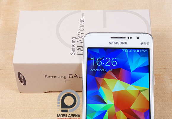A Samsung Galaxy Grand Prime visszafogott dobozt kapott 
