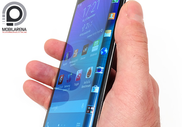 Fura és egyedi látvány a Samsung Galaxy Note Edge 