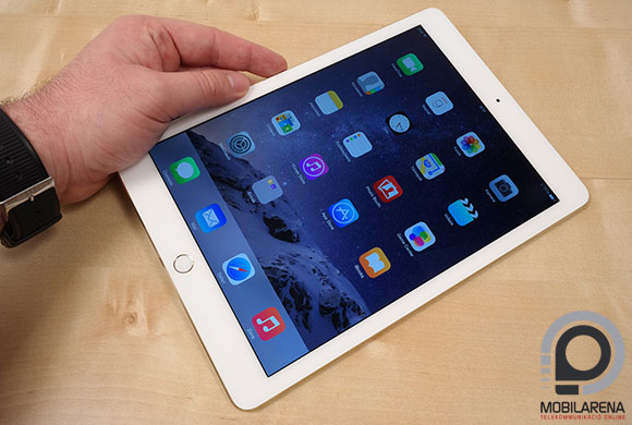 Az Apple iPad Air 2 pont akkora, mint elődje