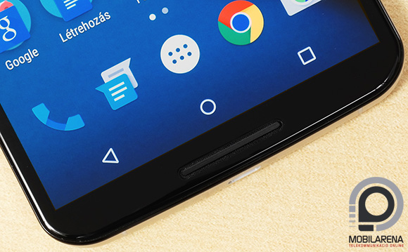 A Google Nexus 6 sztereó hangszórója remekül szól