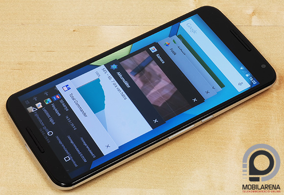 5,96 hüvelykes AMOLED kijelző ékesíti a Google Nexus 6-ot 