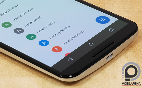  A Google Nexus 6 QHD kijelzője pontosan kalibrált