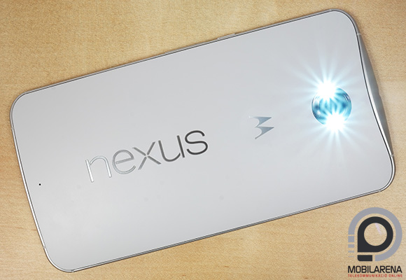 A Google Nexus 6 hátlapja kissé csúszós 