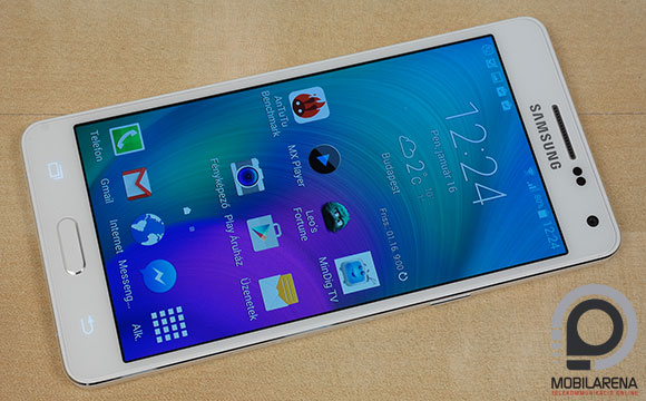 Samsung Galaxy A5 előlap