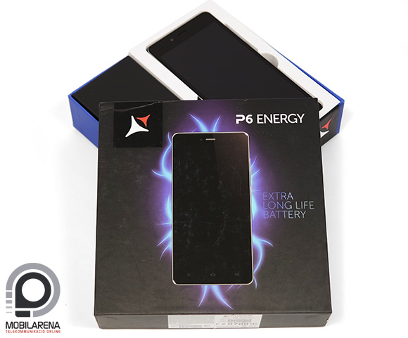 Elegáns fekete dobozban kapható az Allview P6 Energy