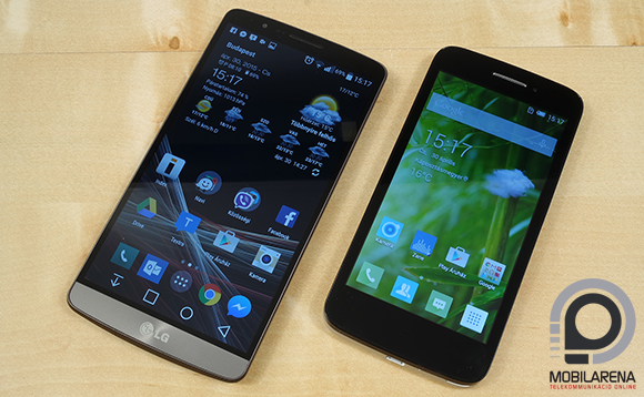 LG G3 vs. Alcatel One Touch Pop 2 (4.5)