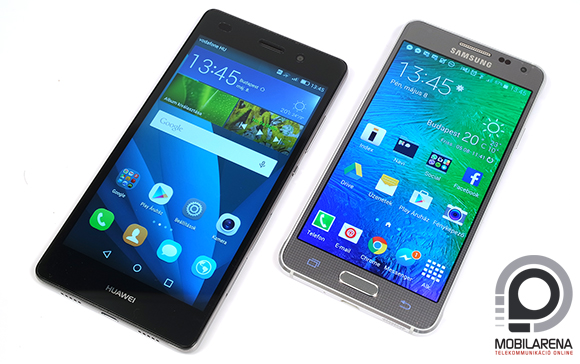 Huawei P8 Lite vs. Samsung Galaxy Alpha