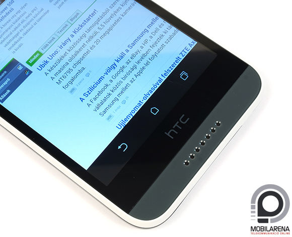 HTC Desire 620G Dual SIM kijelző
