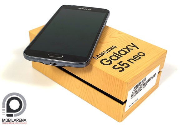 Az Samsung Galaxy S5 Neo doboza